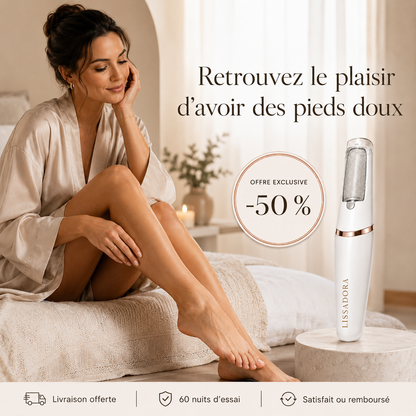 Râpe électrique - Beauté des pieds en 3 minutes